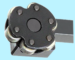 Knurling Tool Holder- Pivoted Head Flexible Centering One Pairs of HSS Knurling