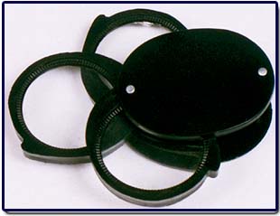 Folding Magnifier Triplet - Plastic Cover