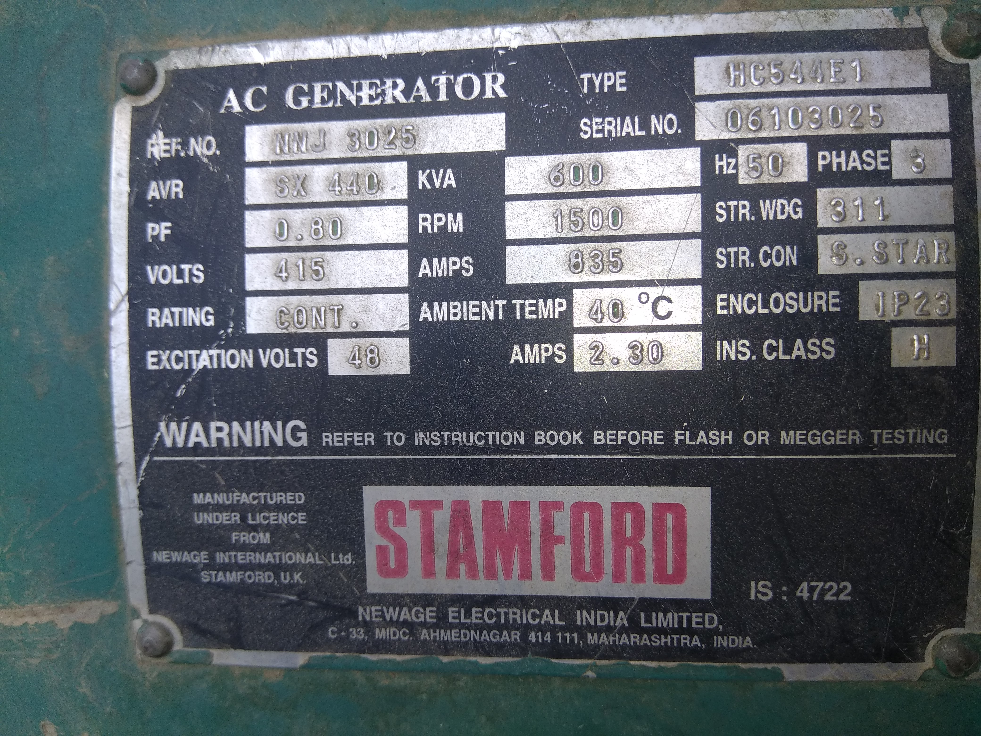  Generator Set