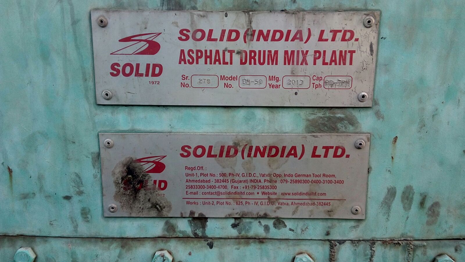 Asphalt Drum Mix Plant 