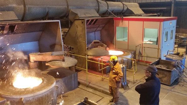 Induction Furnace Capacity 6 MT