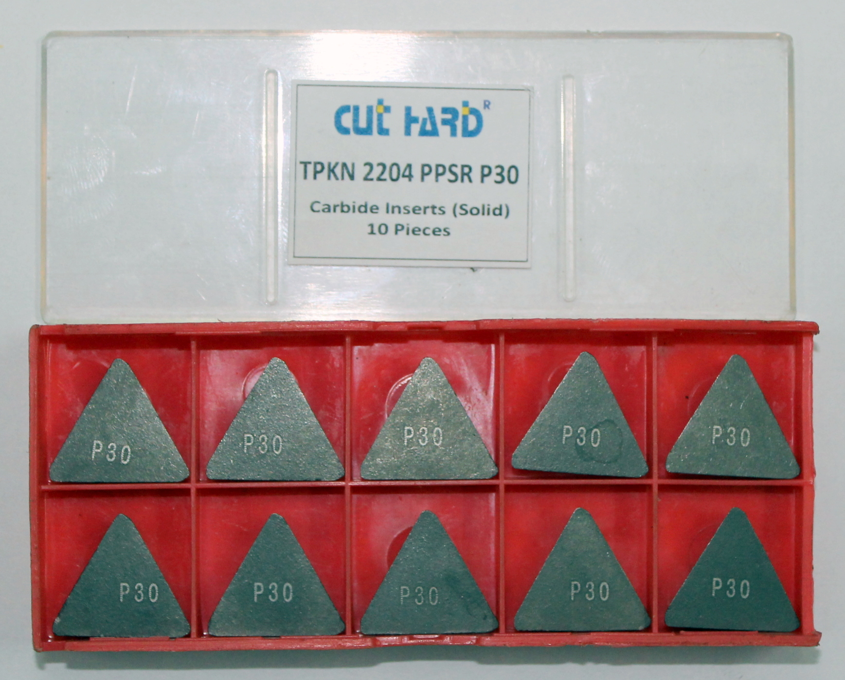 Carbide Inserts Triangular 3/4