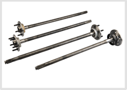 Rear Axle Shafts Export	- Button type with stud and ABS Ring
